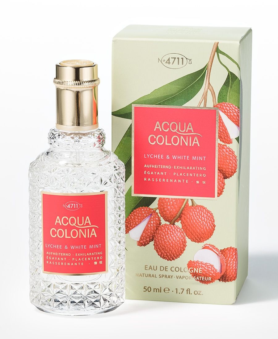 4711 Acqua Colonia Lychee & White Mint Eau de Cologne Spray Unisex 50 ml