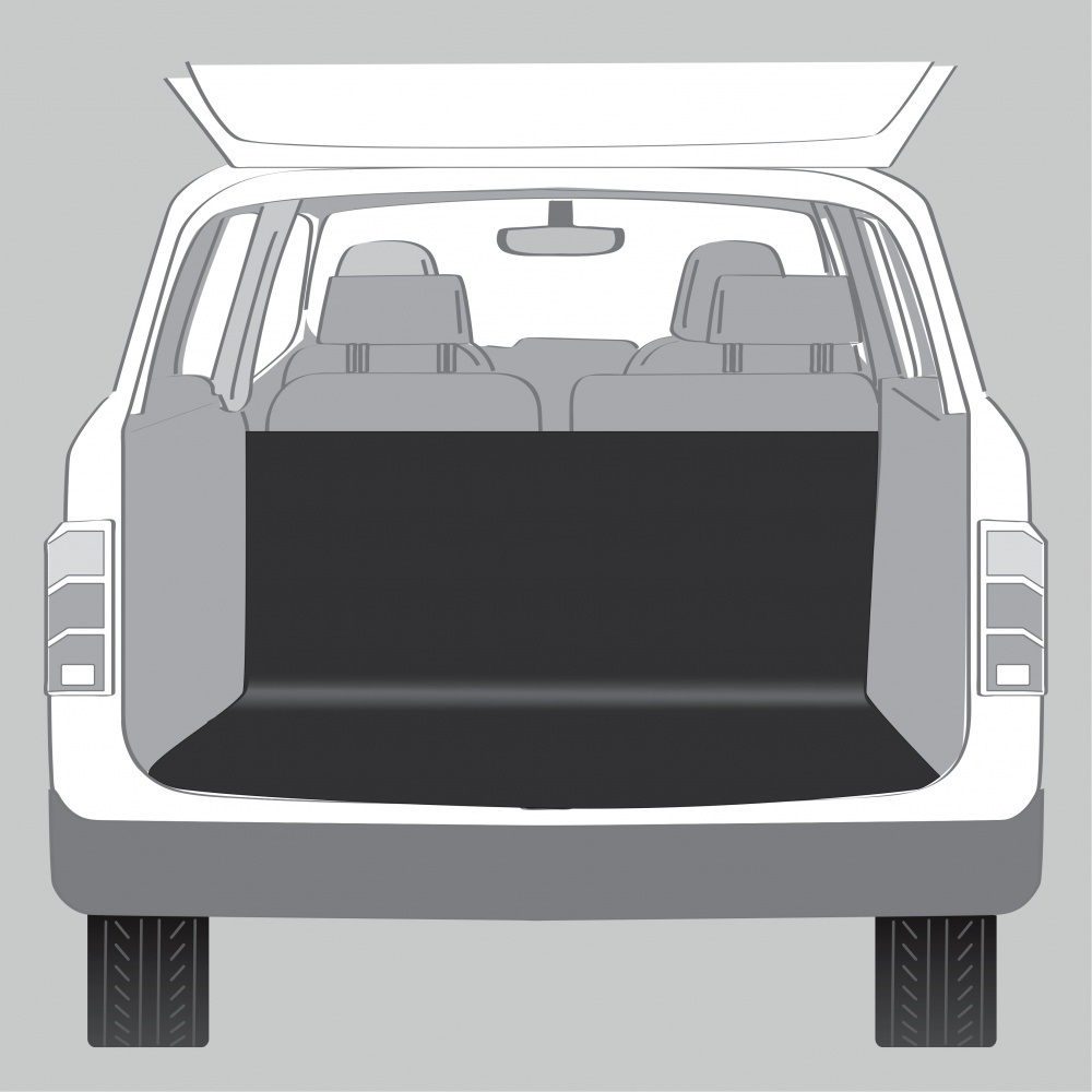 TRIXIE Protezione per Bagagliaio Auto - Telo Impermeabile e Resistente 120 x 150 cm in Nylon/Poliestere