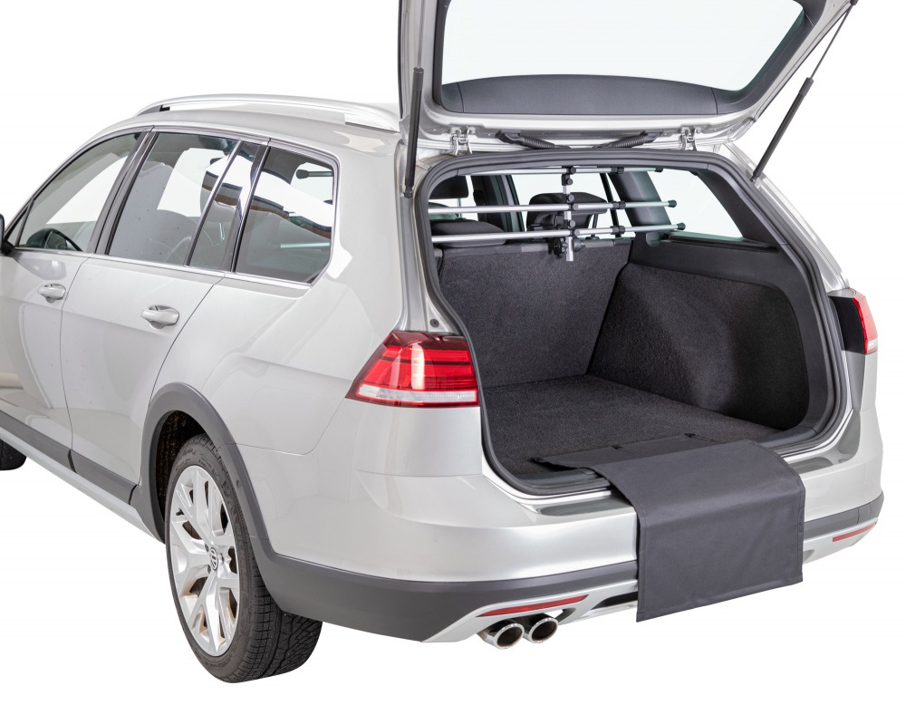 Trixie 1346 Protezione per Paraurti Auto - Coperta Protettiva in Poliestere Nero 50 x 70 cm