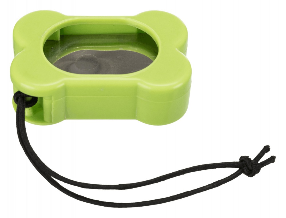 TRIXIE Basic Clicker - Clicker per addestramento in plastica con tonalità regolabile, suono uniforme, compatibile con cani, gatti, conigli e uccelli, dotato di cordino in nylon e libretto di esercizi