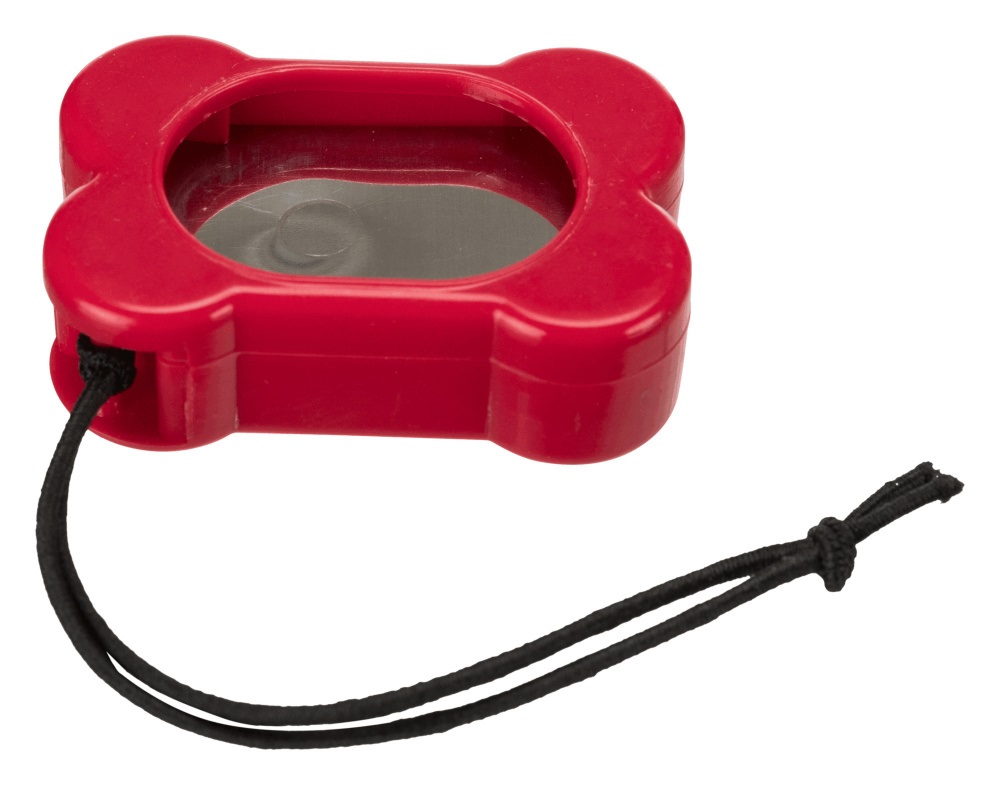 TRIXIE Basic Clicker - Clicker per addestramento in plastica con tonalità regolabile, suono uniforme, compatibile con cani, gatti, conigli e uccelli, dotato di cordino in nylon e libretto di esercizi