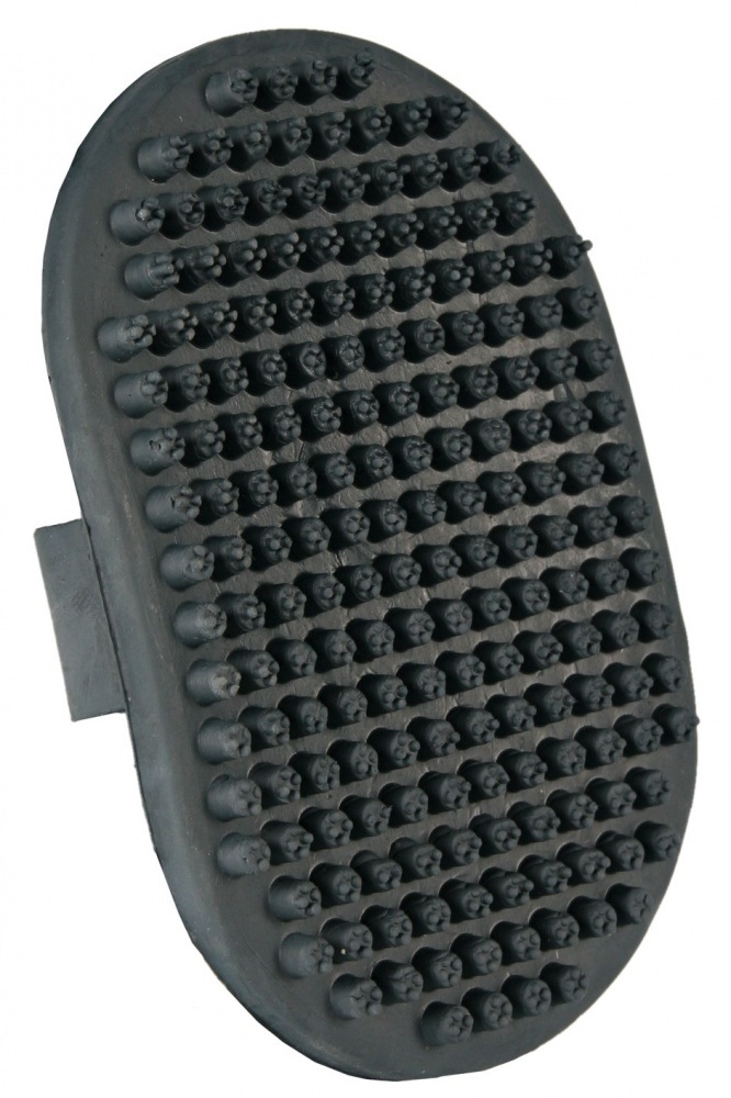 TRIXIE Spazzola da Palmo per Massaggio e Lavaggio in Gomma 9x13 cm