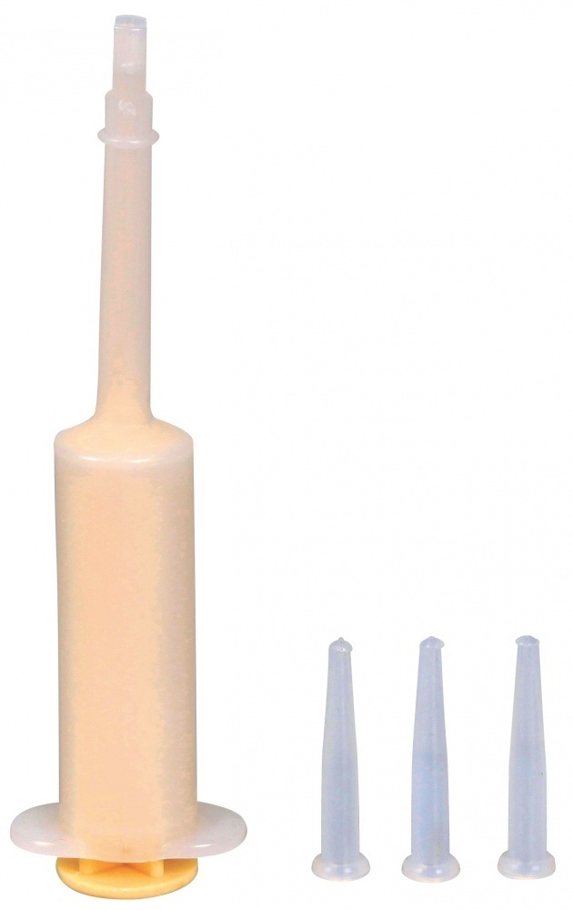 Trixie Siringa per Nutrire Cuccioli con 3 Tettarelle in Silicone - Capacità 10 ml