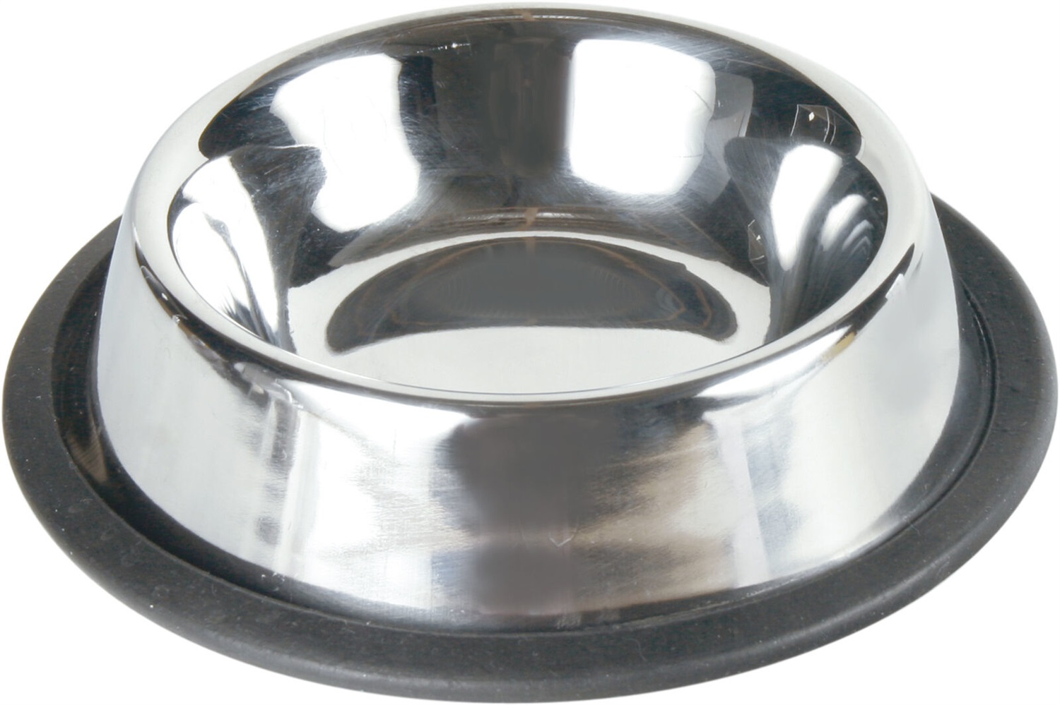 TRIXIE 2469 - Ciotola a Forma di Gatto in Acciaio Inox e Gomma, 0,2 l, Diametro 11 cm, Antiscivolo
