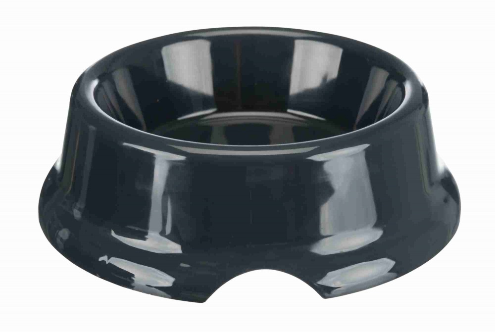 TRIXIE Ciotola in Plastica 0,5L Ø14cm con Piedini Antiscivolo - Colori Assortiti