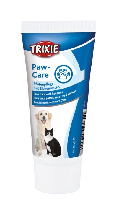 Trixie Crema per Zampe con Cera d'Api - Protezione e Cura per Cani e Gatti - 50 ml