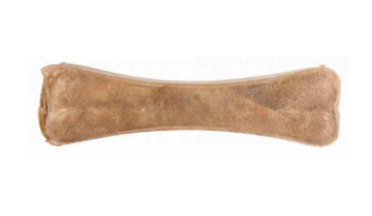 TRIXIE Osso da Masticare in Pelle Bovina Essiccata - 22 cm, 230 g per la Cura Dentale del Cane