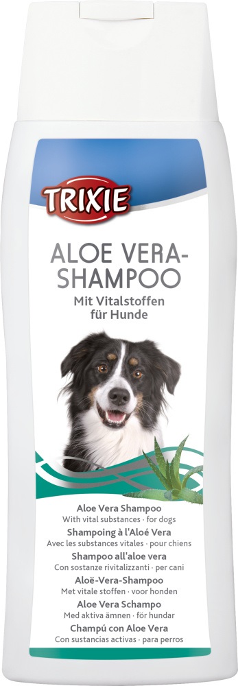 TRIXIE Shampoo all'Aloe Vera 250 ml - Delicato per pelli sensibili e cani a pelo lungo