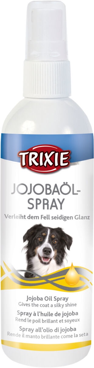 TRIXIE Spray per Cani con Olio di Jojoba 175 ml - Lucida il Pelo e Facilita la Pettinatura per Cani a Pelo Lungo