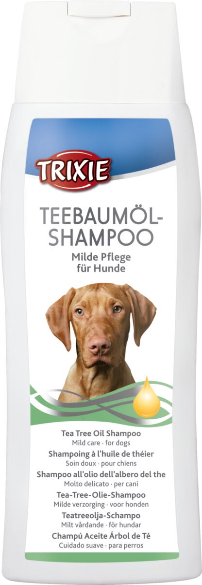 TRIXIE Shampoo all'olio dell'albero del tè 250 ml - Shampoo per animali