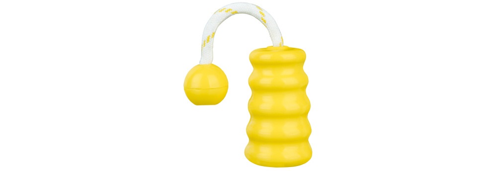 Trixie Aqua Toy MOT Fun - Gioco Galleggiante per Cani in Gomma Naturale, 9/22 cm