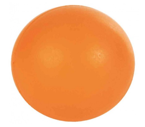 TRIXIE Palla in Gomma Naturale Diametro 8 cm - Palla Piena, Nessun Suono, Colori Assortiti