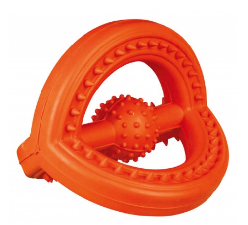 TRIXIE Giocattolo in Gomma Naturale per Cani - Gioco a Presa, 14 cm