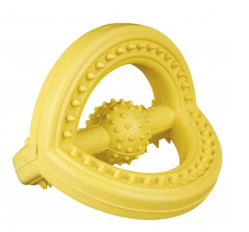 TRIXIE Giocattolo in Gomma Naturale per Cani - Gioco a Presa, 14 cm