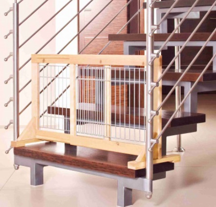 TRIXIE Divisorio Auto in Rete Metallica per Cani - H 50 cm x P 65 - 108 cm