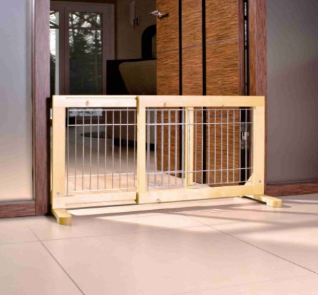 TRIXIE Divisorio Auto in Rete Metallica per Cani - H 50 cm x P 65 - 108 cm