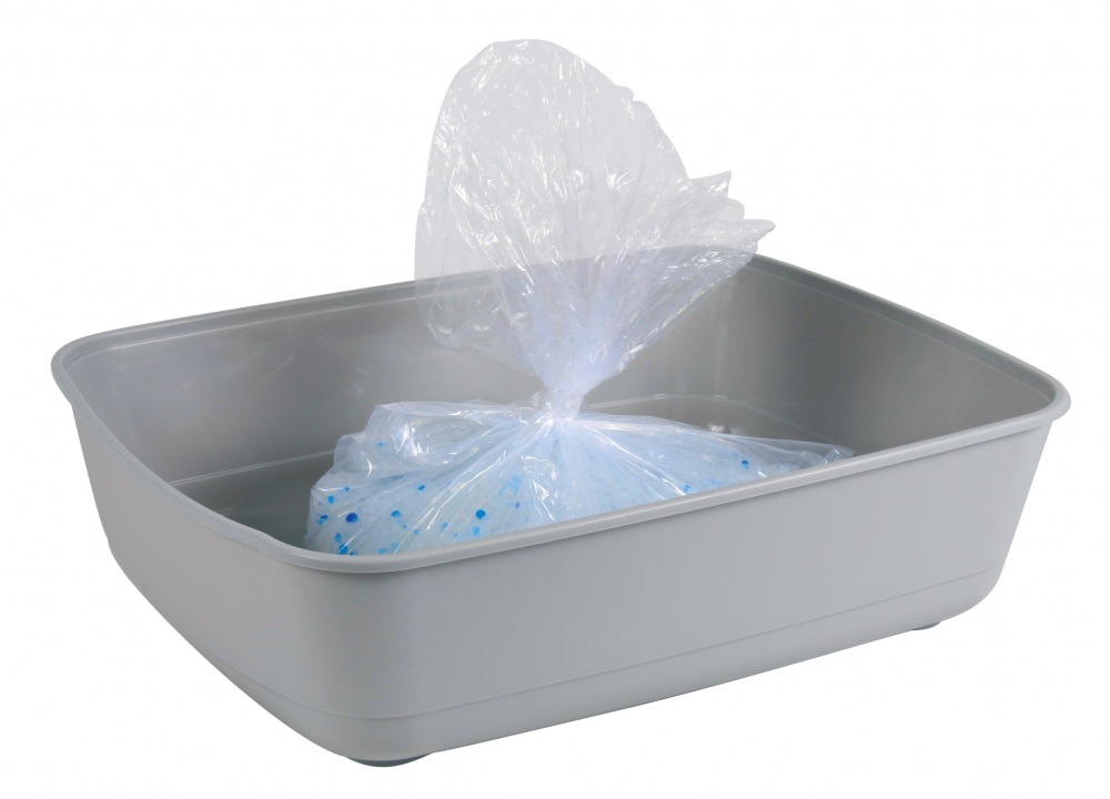 TRIXIE Sacchetti Simple'n'Clean per Cassetta Igienica L - 10 pz, 46 x 59 cm, Facili da Usare