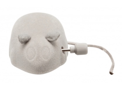 Trixie Topolino Salterino Estensibile 7 cm - Gioco in Plastica per Gatti, Stimola l'Istinto della Caccia