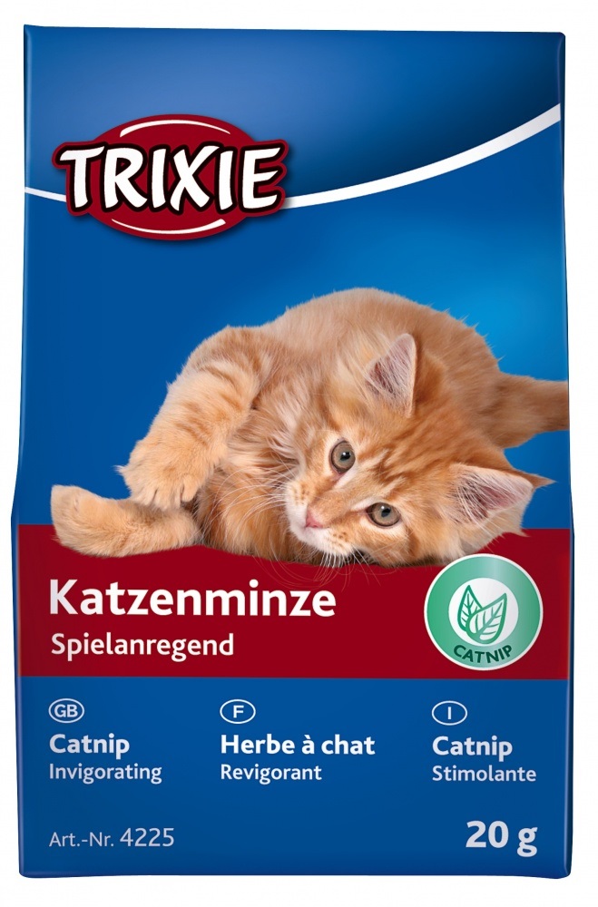 Trixie Erba Gatta in Polvere 20 g - Stimolante Naturale per Gatti