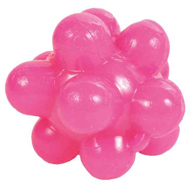 TRIXIE Set di 4 Palline Bitorzolute in Gomma per Gatti - Diametro 3,5 cm, Stimolano il Gioco Attivo