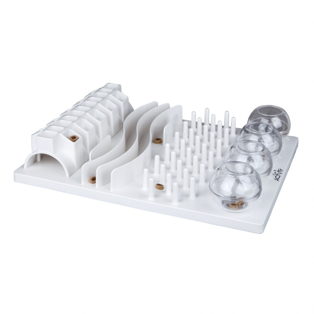 TRIXIE Cat Activity Fun Board 30x40 cm - Gioco per Gatti con Stimolazione Fisica e Intellettiva