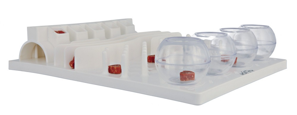 TRIXIE Cat Activity Fun Board 30x40 cm - Gioco per Gatti con Stimolazione Fisica e Intellettiva