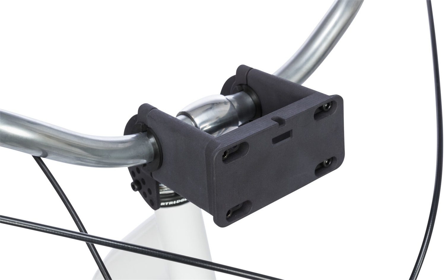 TRIXIE Fissaggio Universale per Cestino Anteriore della Bicicletta - Supporto Compatibile con Funzione Click