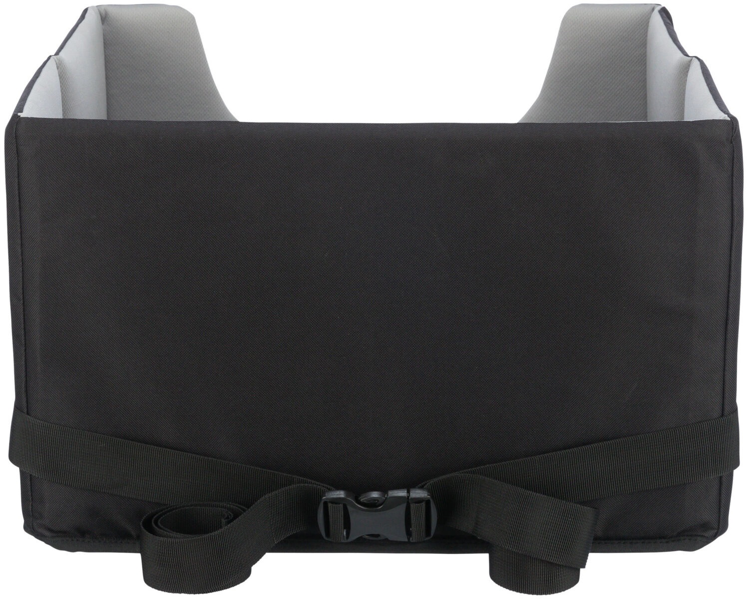 Trixie Cuccia per Automobile Nero - 45 x 28 x 40 cm, con cuscino estraibile e lacci di fissaggio