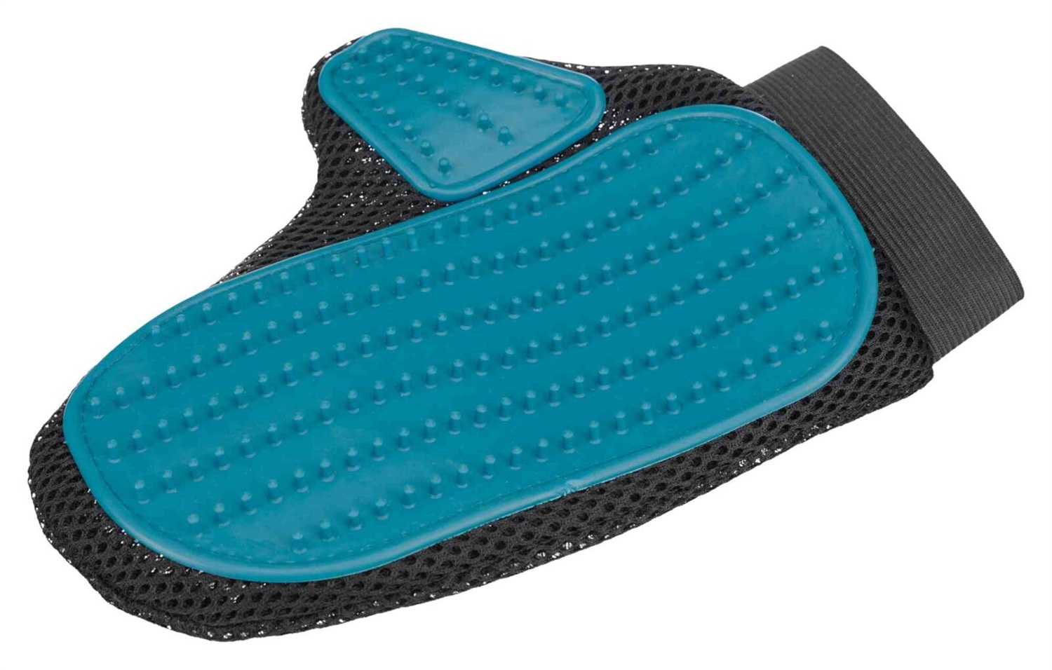 Trixie Guanto per la Cura del Pelo 18x24 cm - Adatto per Cani e Gatti, Punte Morbide, Rete Traspirante