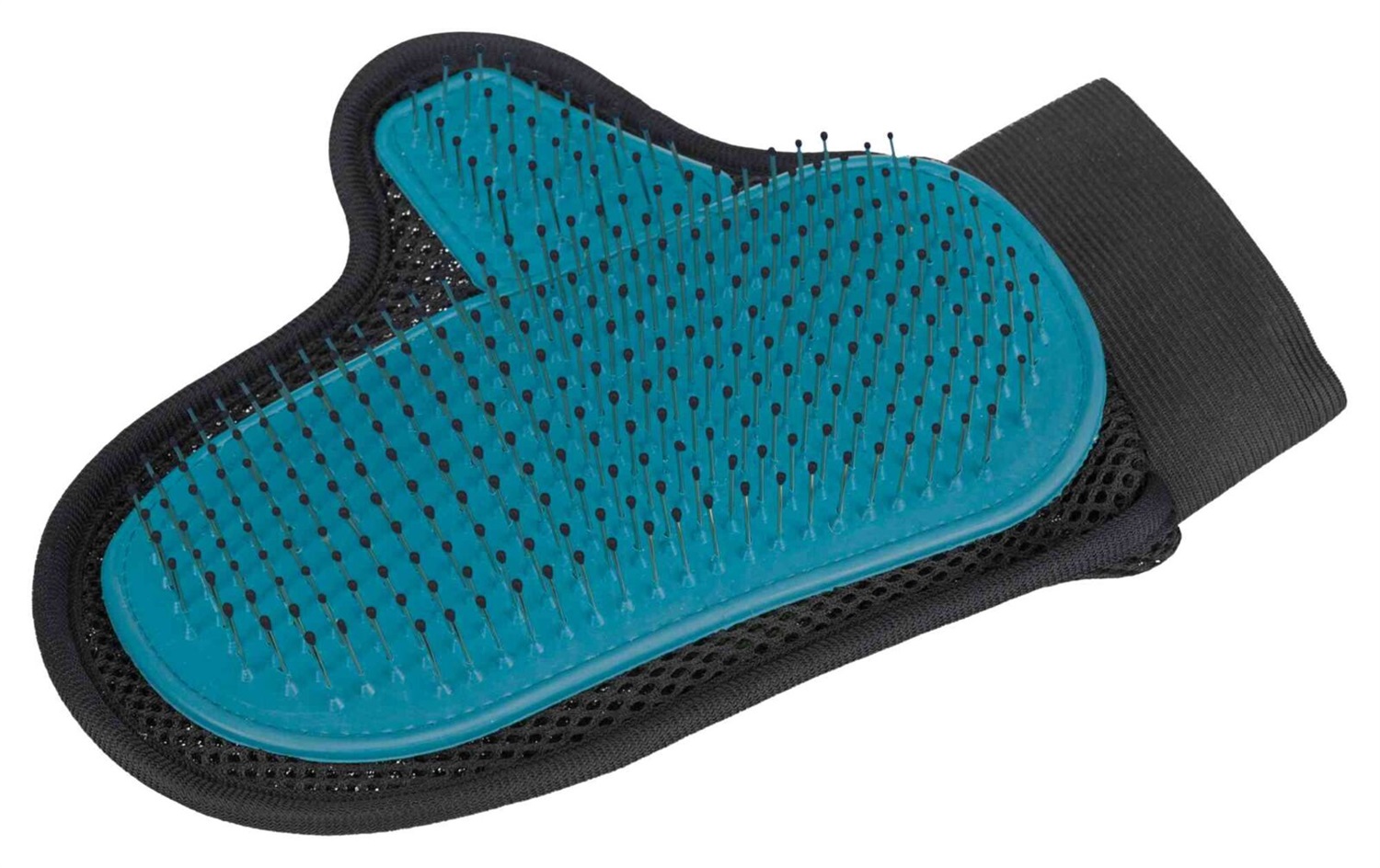 Trixie Guanto da Pettine e Spazzola per Cani a Pelo Corto - 18x24cm, Setole in Metallo