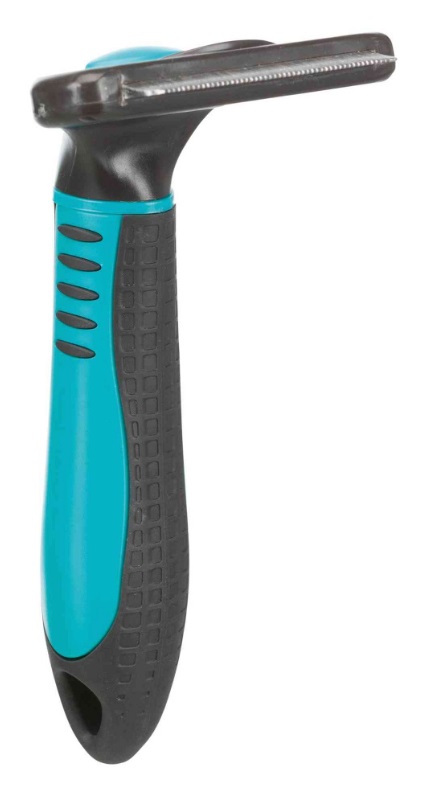 TRIXIE Pettine a Rastrello per Sottopelo in Acciaio Inossidabile per Gatti e Cani - Dimensioni 7 x 15 cm