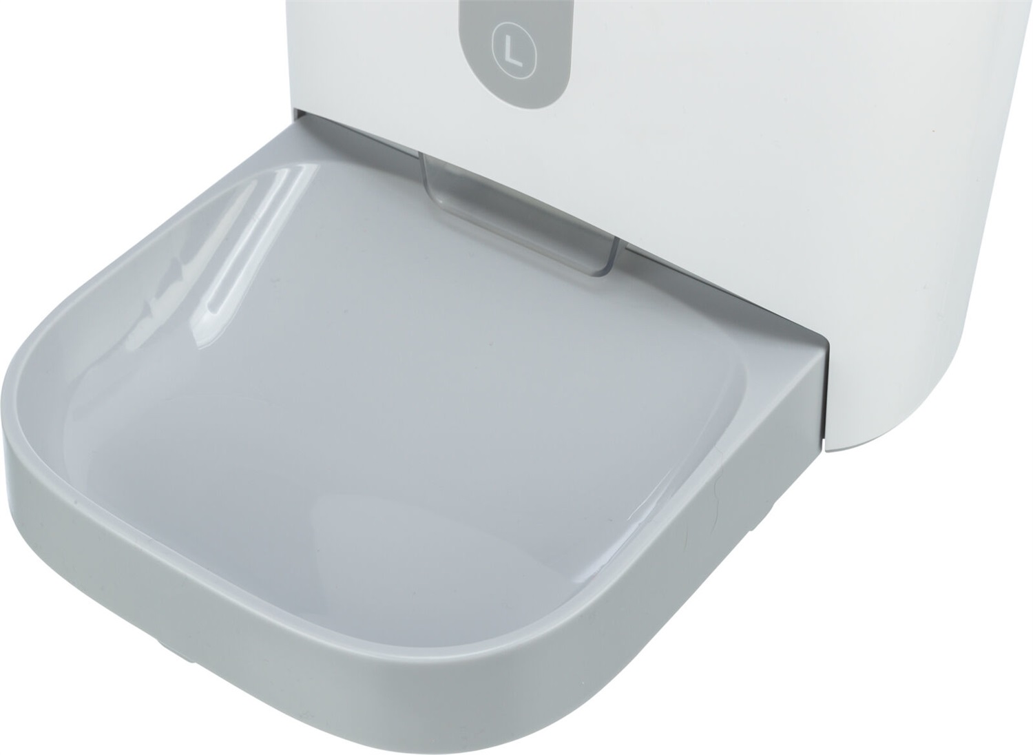 Trixie TX8 2.0 Distributore Automatico di Cibo e Acqua per Cani e Gatti - Capacità 4,5L, Programmazione Fino a 4 Pasti al Giorno, Bianco/Grigio