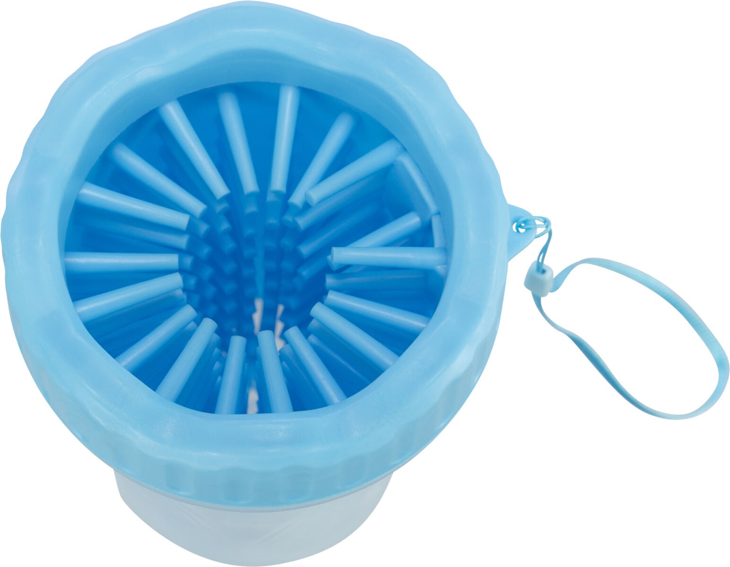 TRIXIE Pulisci Zampe in Silicone M-L per Cani e Gatti - Rimuove Sporco e Massaggia Delicatamente