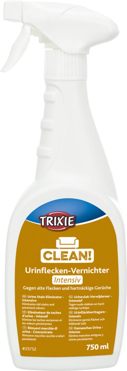 TRIXIE Rimuovi Macchie di Urina Concentrato 750 ml - Efficace contro Odori e Macchie di Animali Domestici con Enzimi e Batteri Probiotici