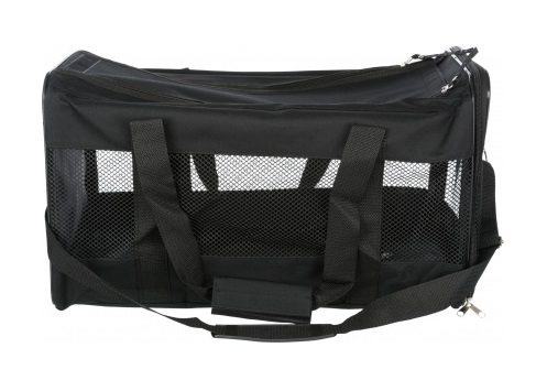 Trixie Borsa Ryan Friends on Tour - Porta Animali Domestici per Cani e Gatti fino a 9 kg, 54 x 30 x 30 cm, con Apertura Frontale e Superiore, Tracolla Regolabile