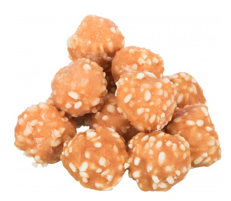 Trixie Premio Rice Chicken Balls Snack per Cani con Pollo e Riso 80 g - Carne 77%, Confezione Richiudibile, Senza Zuccheri Aggiunti