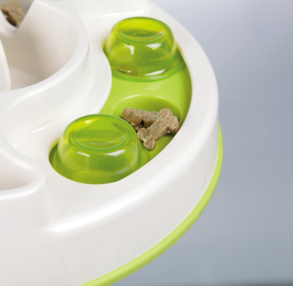 TRIXIE Giocattolo Intelligente per Cani - Dog Activity Slide & Feed, Gioco di Strategia Ø 30 x 27 cm, Livello 1