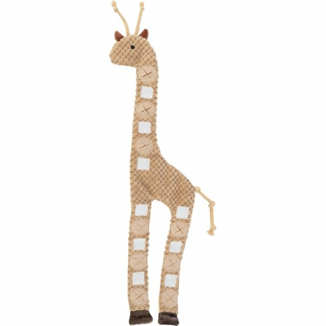 Trixie Giraffa Giocattolo Interattivo per Cani - Snack in Peluche, 50 cm