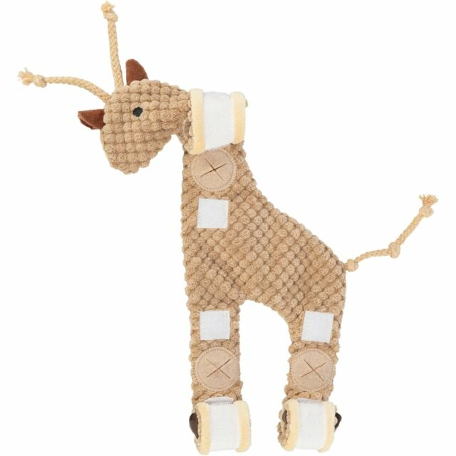 Trixie Giraffa Giocattolo Interattivo per Cani - Snack in Peluche, 50 cm
