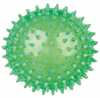 TRIXIE Palla a Riccio Galleggiante in TPR - CM.12, Robusta e Durevole, Senza Suono, Ideale per Cani Nervosi