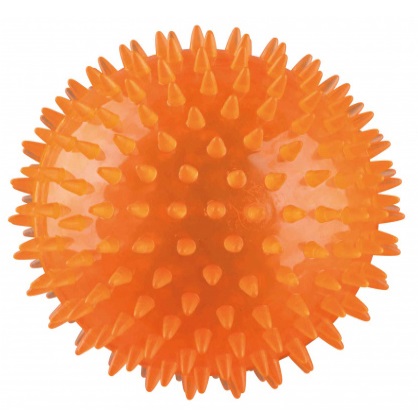 TRIXIE Palla a Riccio Galleggiante in TPR - CM.12, Robusta e Durevole, Senza Suono, Ideale per Cani Nervosi