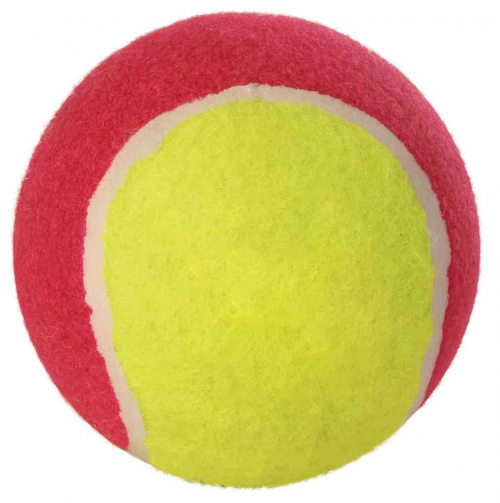 TRIXIE Pallina da Tennis per Cani - Diametro 6 cm, Sicura e Non Abrasiva