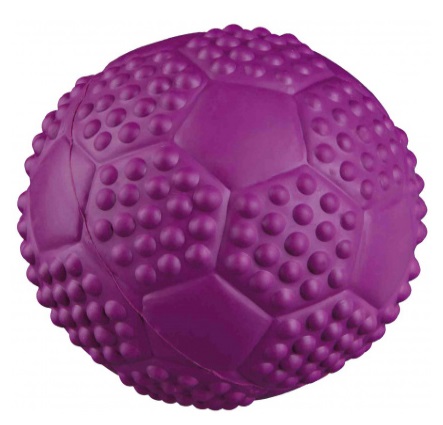 Trixie Palla Sportiva in Gomma Naturale, 7 cm, Giallo con Suono