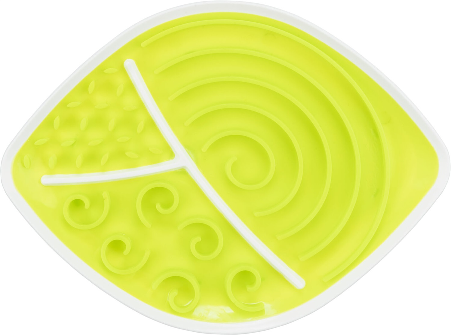 TRIXIE Lick'n'Snack Vassoio per Cani e Gatti - 28 x 21 cm, in TPR, Lavabile e Congelabile