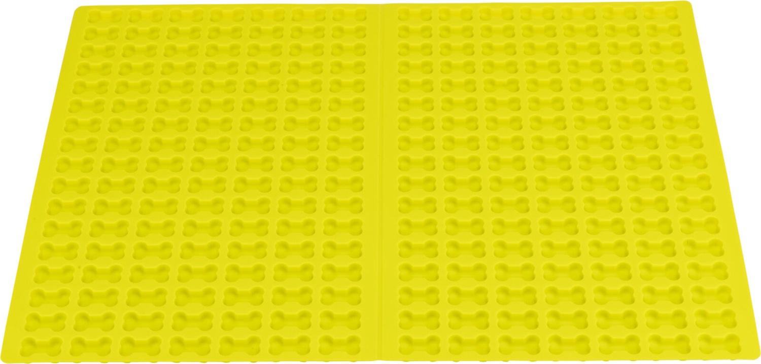 TRIXIE Tappetino da Cottura in Silicone per Snack a Forma di Osso 38 x 28 cm - Antiaderente, Privo di BPA, Resistente da -40 a 230°C