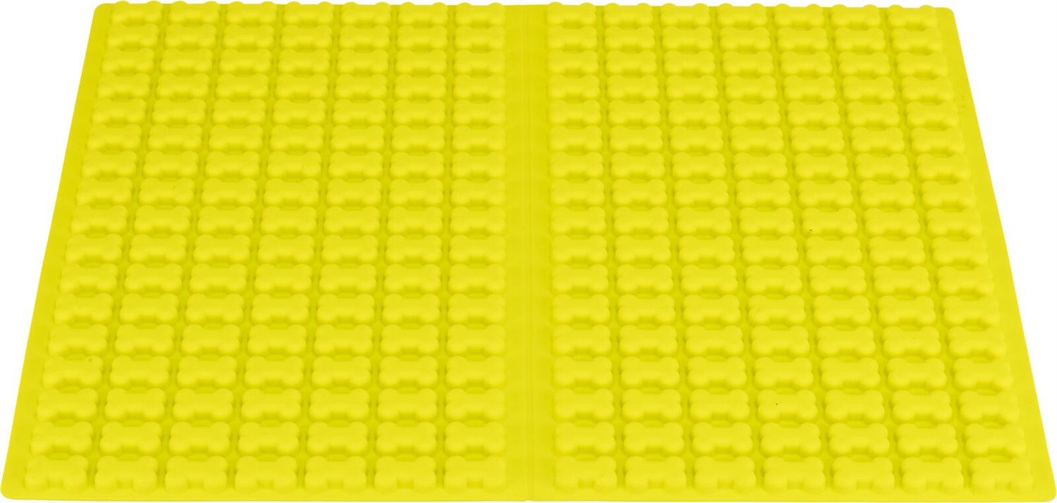 TRIXIE Tappetino da Cottura in Silicone per Snack a Forma di Osso 38 x 28 cm - Antiaderente, Privo di BPA, Resistente da -40 a 230°C