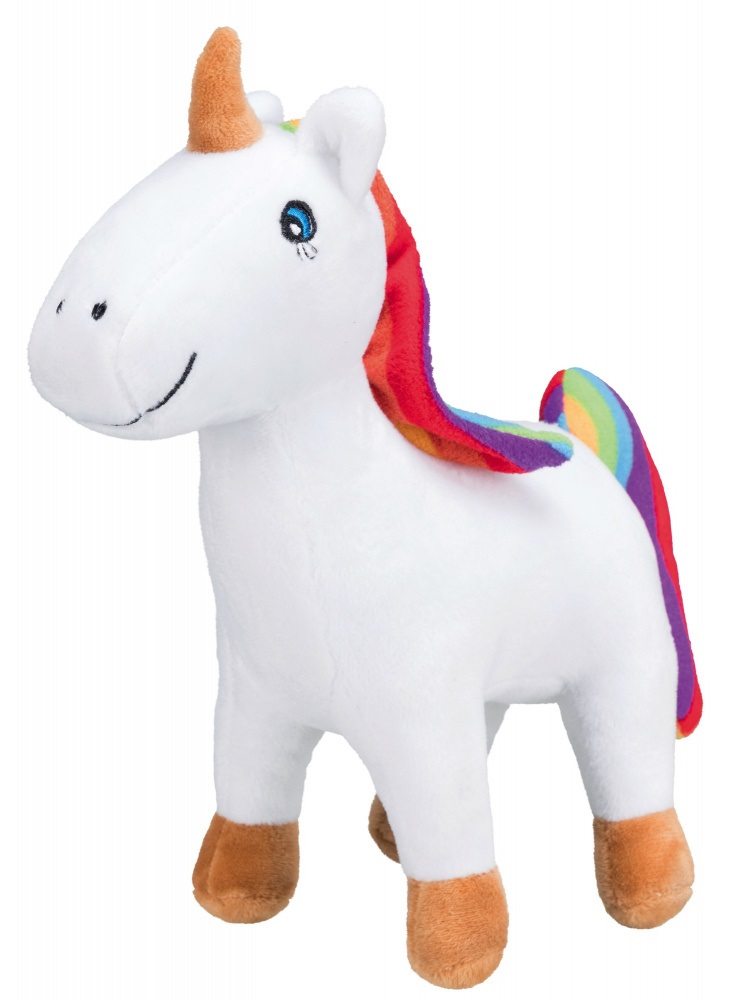 TRIXIE Giocattolo Unicorno di Peluche per Cani - 25 cm, Con Suono