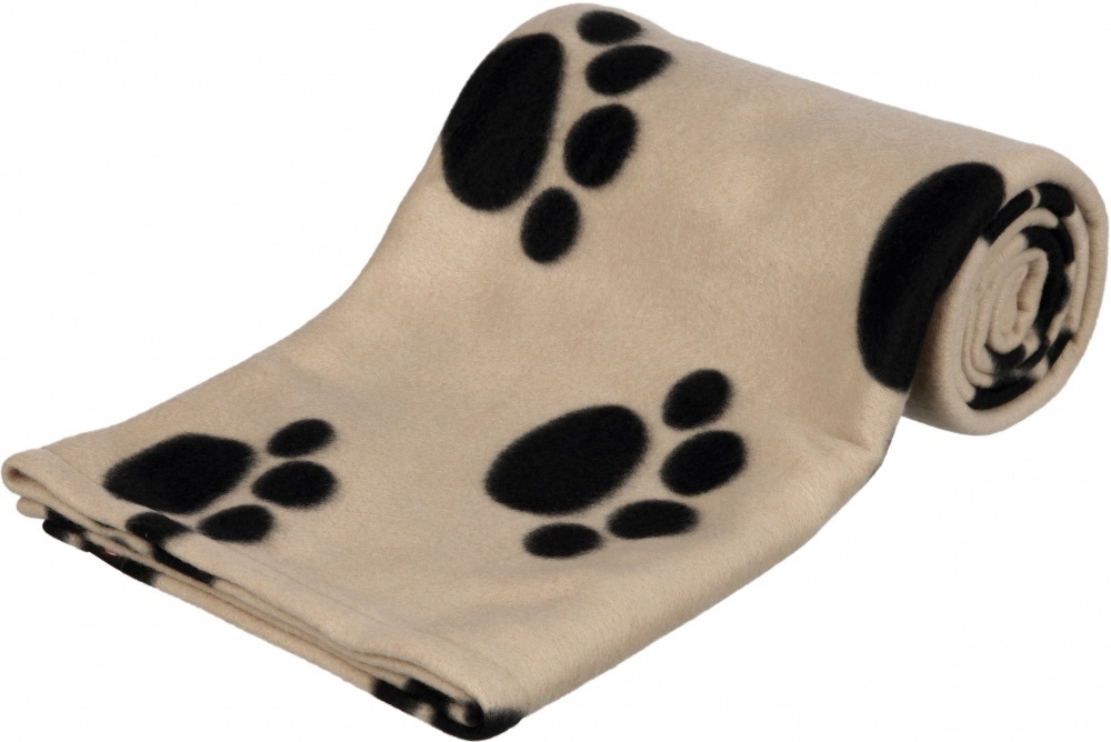 Trixie Coperta Barney in Pile Beige 150x100 cm - Morbida e Protettiva per Cani