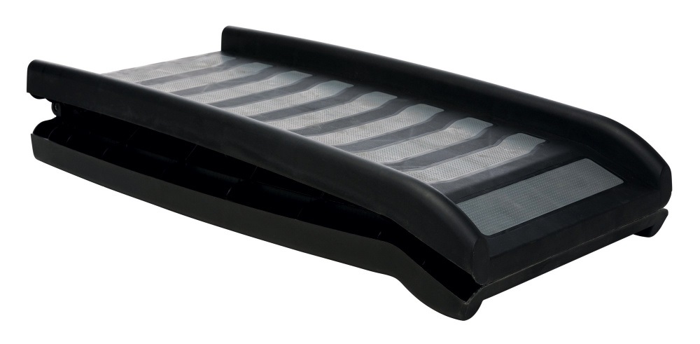 Trixie Rampa Pieghevole in Plastica e TPR - 39 × 160 cm, Antiscivolo e Leggera, Ideale per Articolazioni Sensibili