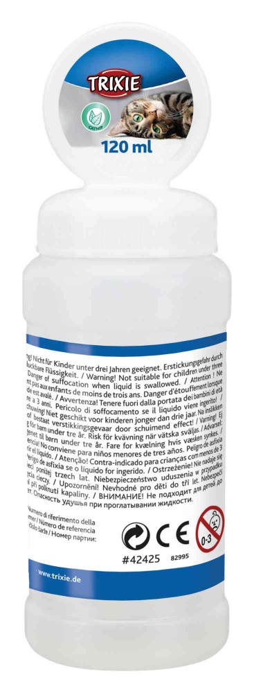 Trixie Bolle di Sapone con Erba Gatta - Stimolanti per Gatti - 120 ml (Confezione Doppia 2 x 120 ml)